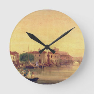 Horloge Ronde Le carénage, Bridgetown, Barbade, c.1848