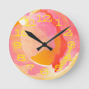 Horloge Ronde Le chou s'est levé III