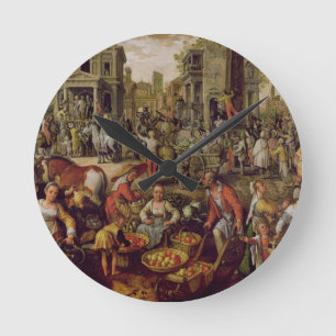 Horloge Ronde Le Christ a montré aux personnes