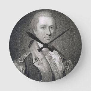 Horloge Ronde Le Général Otho Hollande Williams (1749-94) a