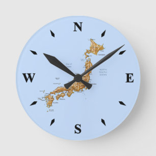 Horloge Ronde Le Japon
