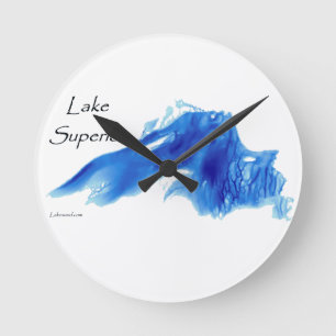 Horloge Ronde Le lac Supérieur approfondi