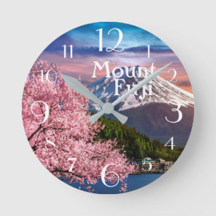 Horloge Ronde Le Mont Fuji