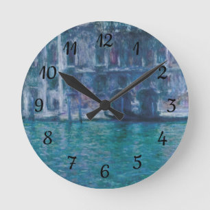 Horloge Ronde Le palais de Mula Claude Monet  