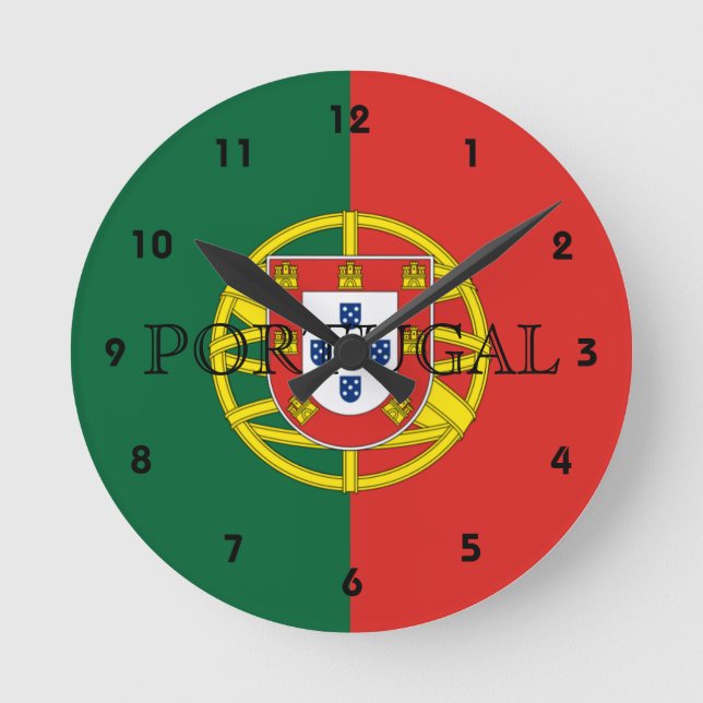 Horloge Ronde le Portugal (Recto)