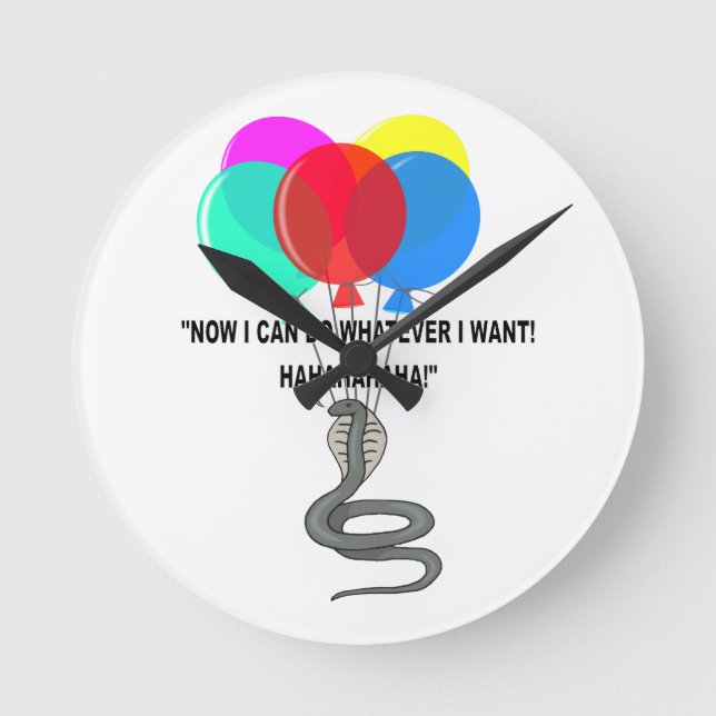 Horloge Ronde Le serpent volant (Recto)