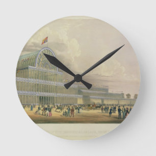 Horloge Ronde Le transept de Crystal Palace, du Princ