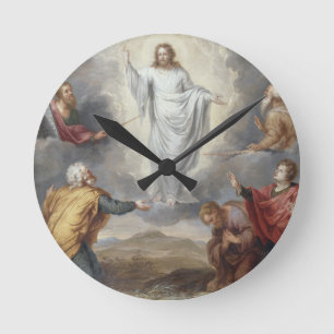 Horloge Ronde Le Transfiguration (huile sur le cuivre)