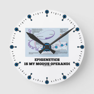 Horloge Ronde L'Épigénétique Est Mon Modus Operandi (Mécanismes)
