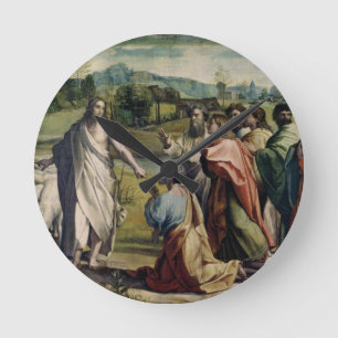 Horloge Ronde L'Épreuve du Christ à St Peter