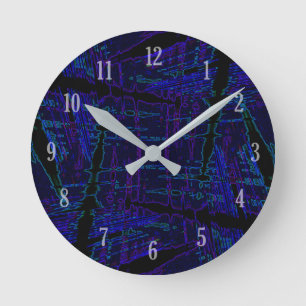 Horloge Ronde Les Bleus de la mort