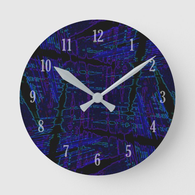 Horloge Ronde Les Bleus de la mort (Recto)