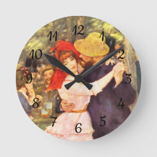 Horloge Ronde Les Deux Sœurs, sur la terrasse Auguste Renoir