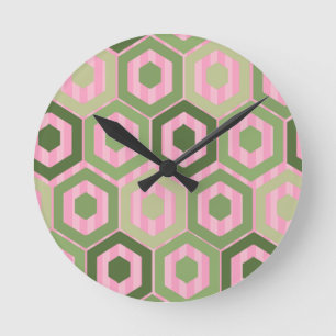 Horloge Ronde Les fleurs du printemps