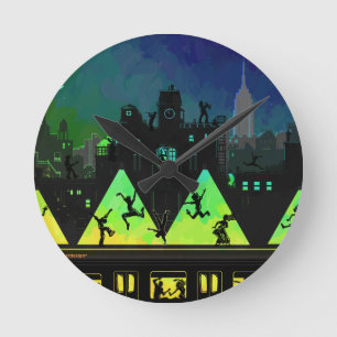 Horloge Ronde Les Nuits Boogie de New York