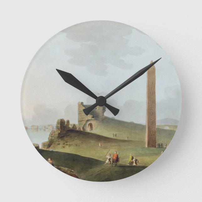 Horloge Ronde Les Obélisques à Alexandrie, appelé Nee de Cléopât (Recto)
