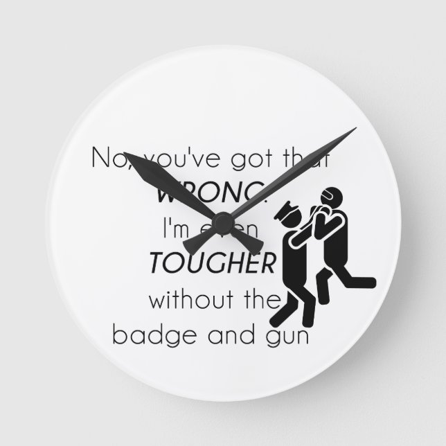 Horloge Ronde Les poisons de Joke (Recto)