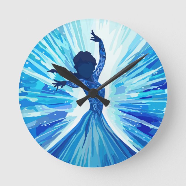 Horloge Ronde Let It Go (Recto)