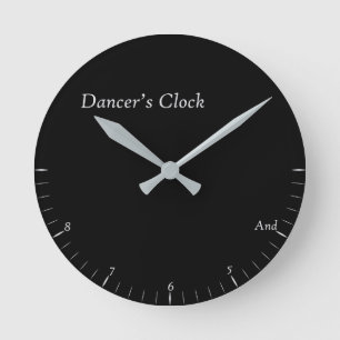 Horloge Ronde L'horloge du danseur