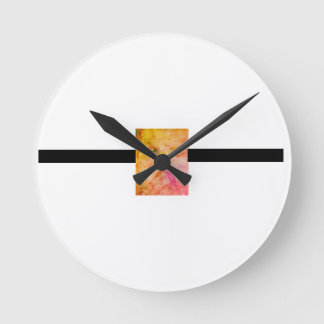 Horloge Ronde L'horloge murale en acrylique The Partners