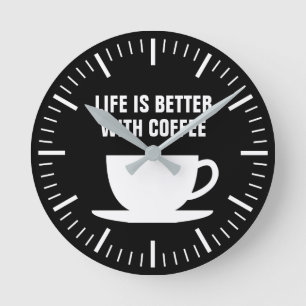 Horloge Ronde Life est en vie
