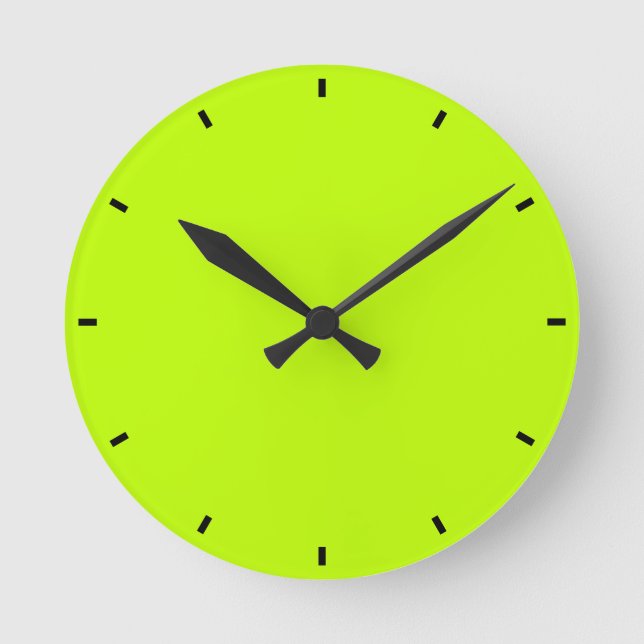 Horloge Ronde Lime (Recto)