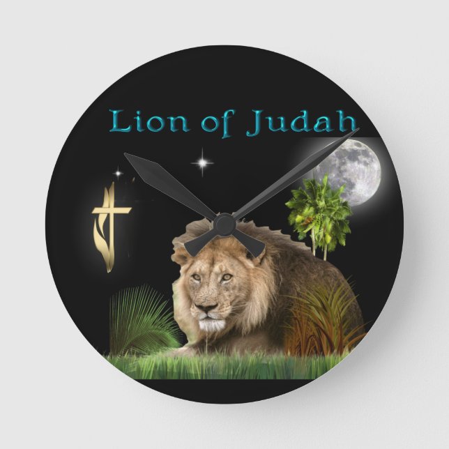 Horloge Ronde Lion de Juda (Recto)