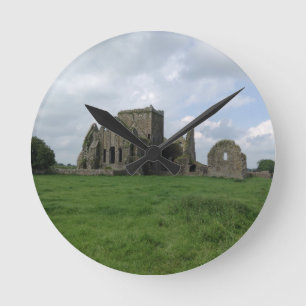 Horloge Ronde L'Irlandais d'abbaye de l'Irlande Hore ruine la