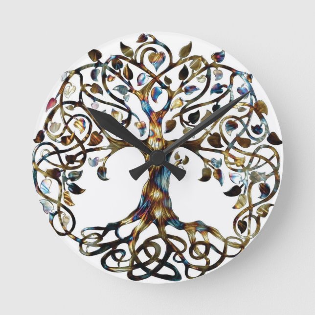 Horloge Ronde Living Tree (Recto)
