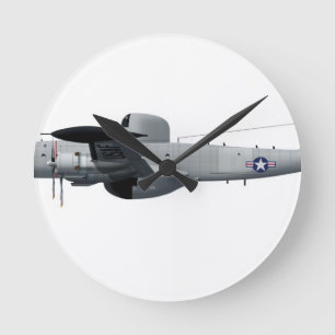 Horloge Ronde Lockheed EC-121 Warning Star "Triple Nickel"