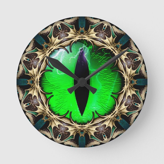 Horloge Ronde L'oeil du dragon (Recto)