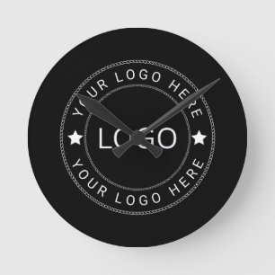 Horloge Ronde Logo personnalisé