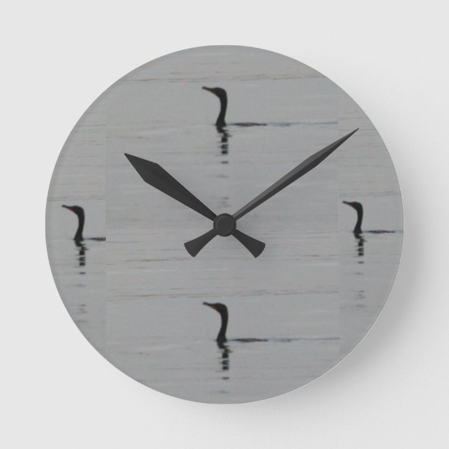 Horloge Ronde Loon on the Lake Clock (Recto)
