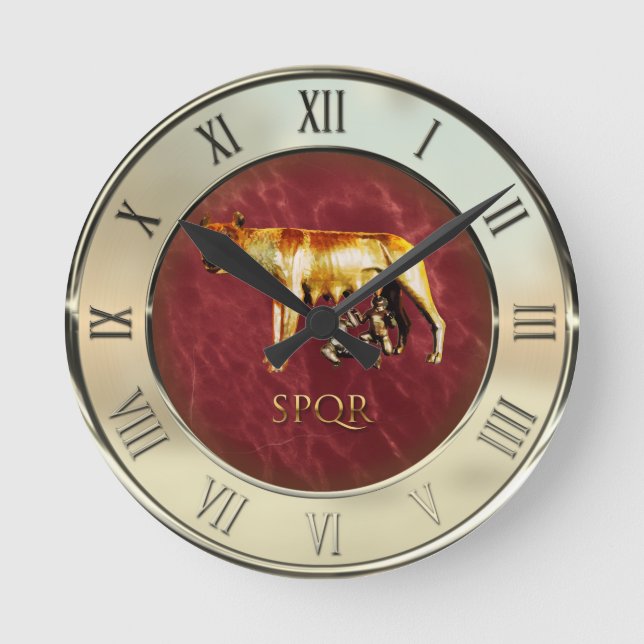 Horloge Ronde Loup de Capitoline (Recto)
