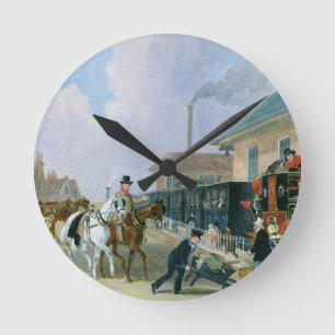 Horloge Ronde Louth-Londres Royal Mail voyageant par chemin de