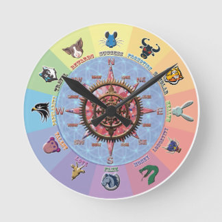 Horloge Ronde Lucky Dozen