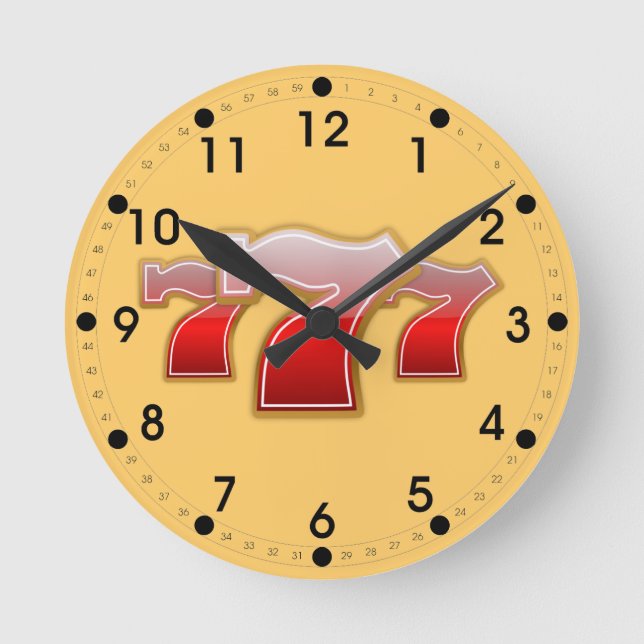 Horloge Ronde Lucky Seven (Recto)