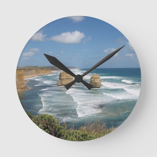 Horloge Ronde Lueur de la plage (Recto)