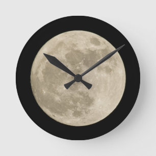 HORLOGE RONDE LUNE