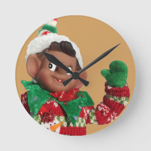 Horloge Ronde Lutin
