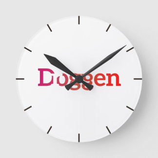 Horloge Ronde Ma Dogue allemande est une drogue