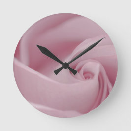 Horloge Ronde Macro rose