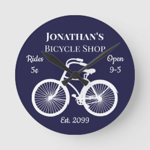 Horloge Ronde Magasin De Vélo Ancien 5 ¢