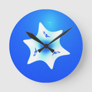 Horloge Ronde Magen Lavan (White Star)