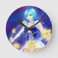 Magical anime star girl