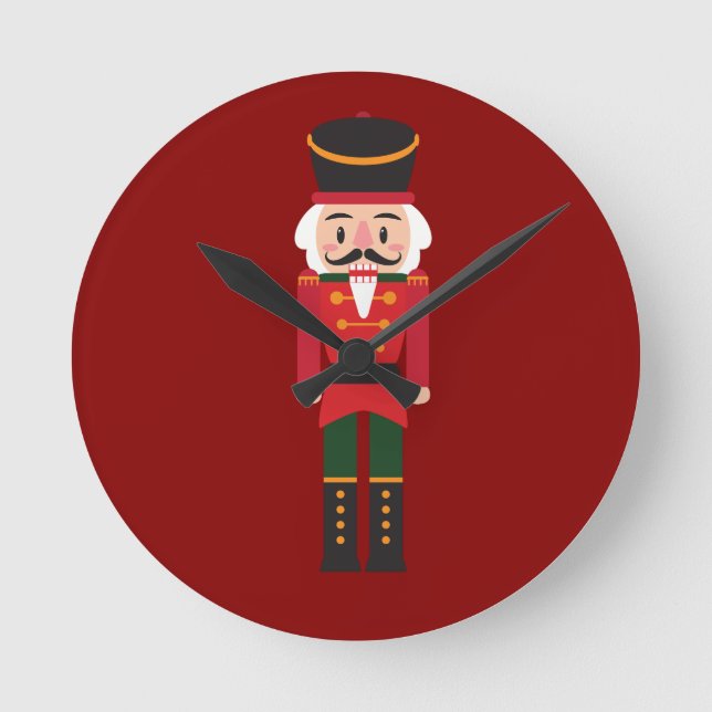 Horloge Ronde Magie de Nutcracker (Recto)