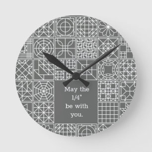 Horloge Ronde Mai le "quatrième" soit avec vous citation