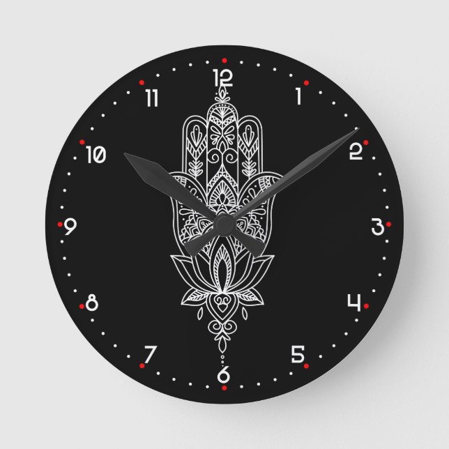 Horloge Ronde Main de Beautiful Fatima (Recto)