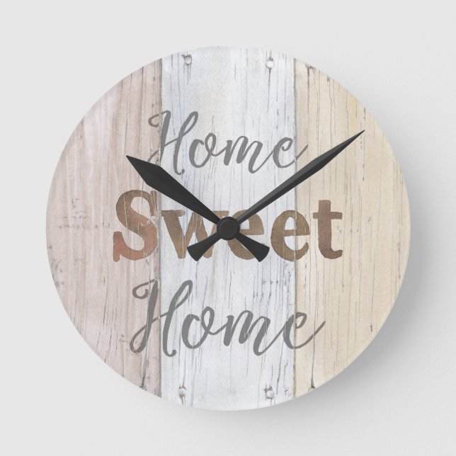 Horloge Ronde Maison douce | à la maison de la ferme VI (Recto)
