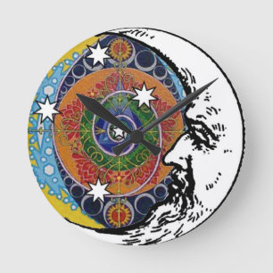 Horloge Ronde Man in the Moon wall clock